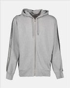Sweatshirts Sweat zippé à logo bande Alexander McQueen Gris Homme