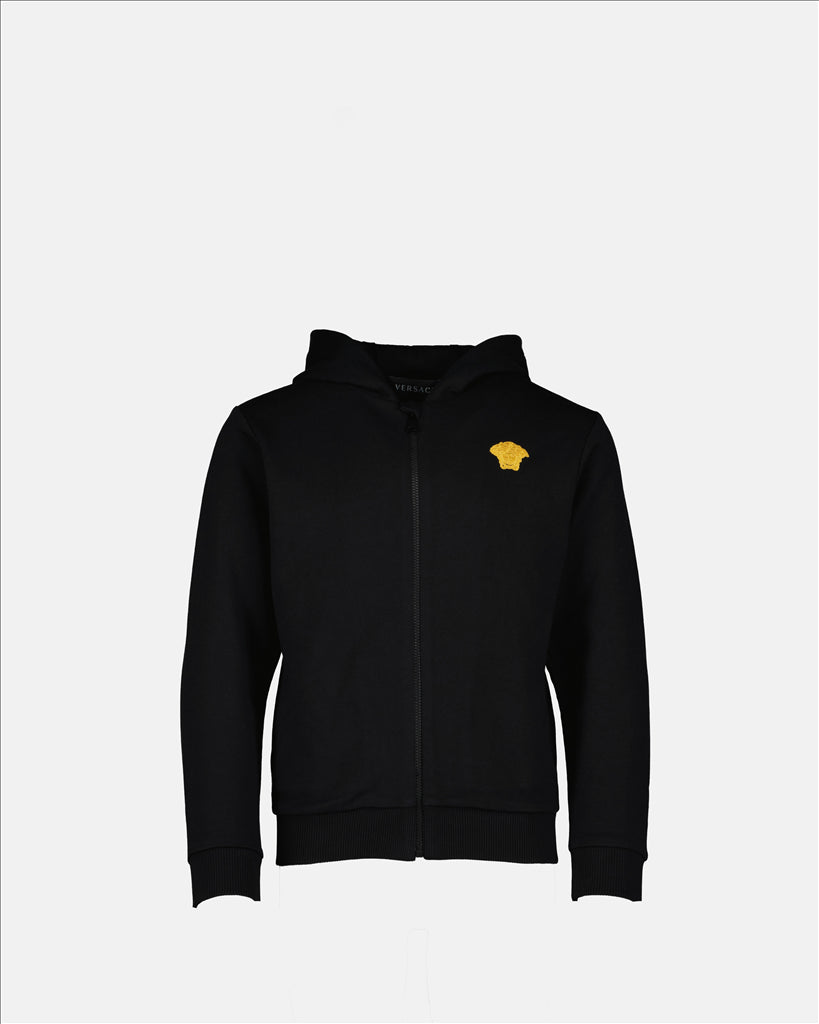 Vêtements Sweat zippé Medusa Versace Noir Enfants