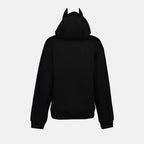 스웨트셔츠 Sweatshirt à cornes Coperni 검은색 Femme