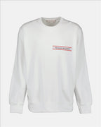 Sweatshirts Sweatshirt à logo Alexander McQueen Blanc Homme