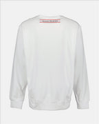 Sweatshirts Sweatshirt à logo Alexander McQueen Blanc Homme