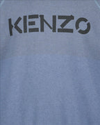 Maille Sweatshirt à logo Kenzo Bleu Homme