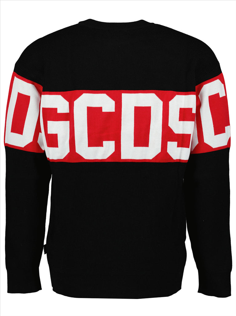 T-shirts Sweatshirt à logo GCDS Noir Homme
