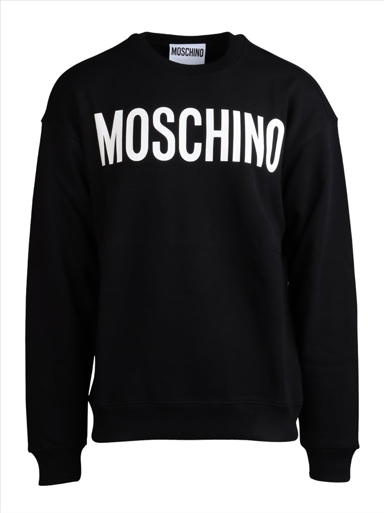 Sweatshirts Sweatshirt à logo Moschino Noir Homme
