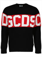 T-shirts Sweatshirt à logo GCDS Noir Homme