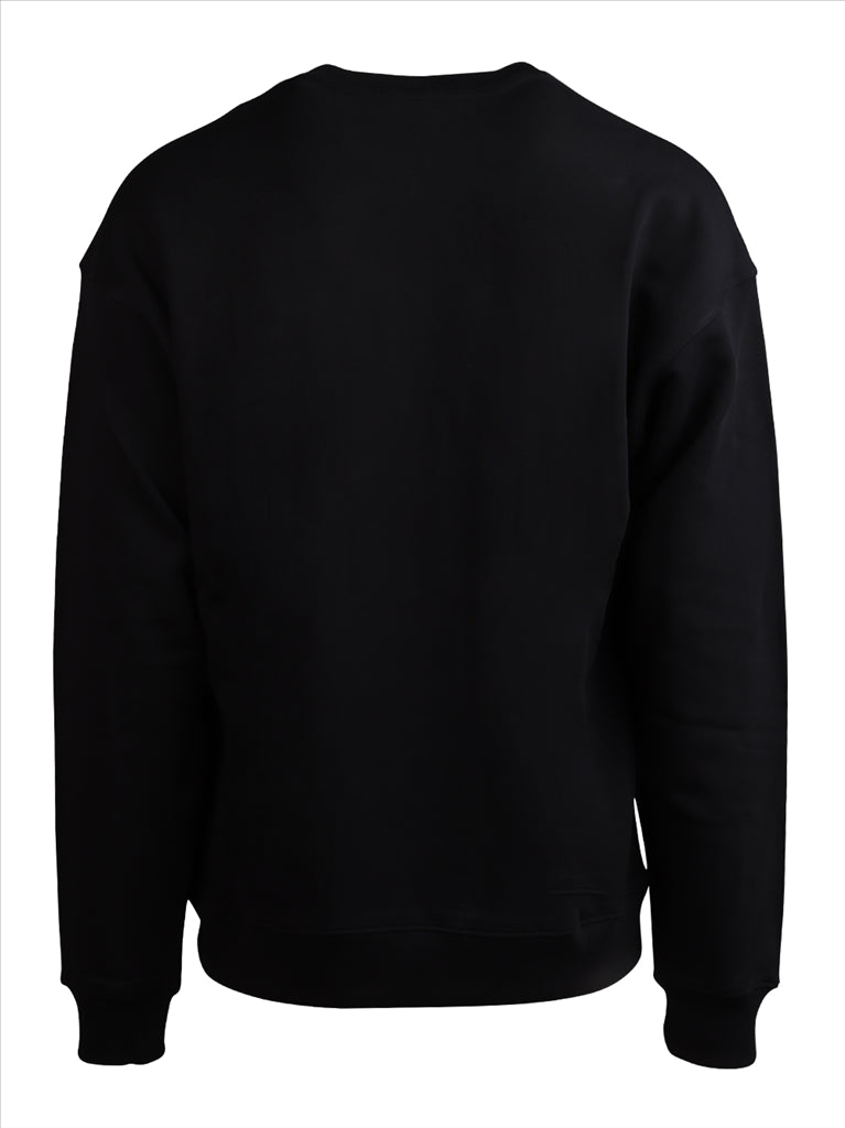Sweatshirts Sweatshirt à logo Moschino Noir Homme