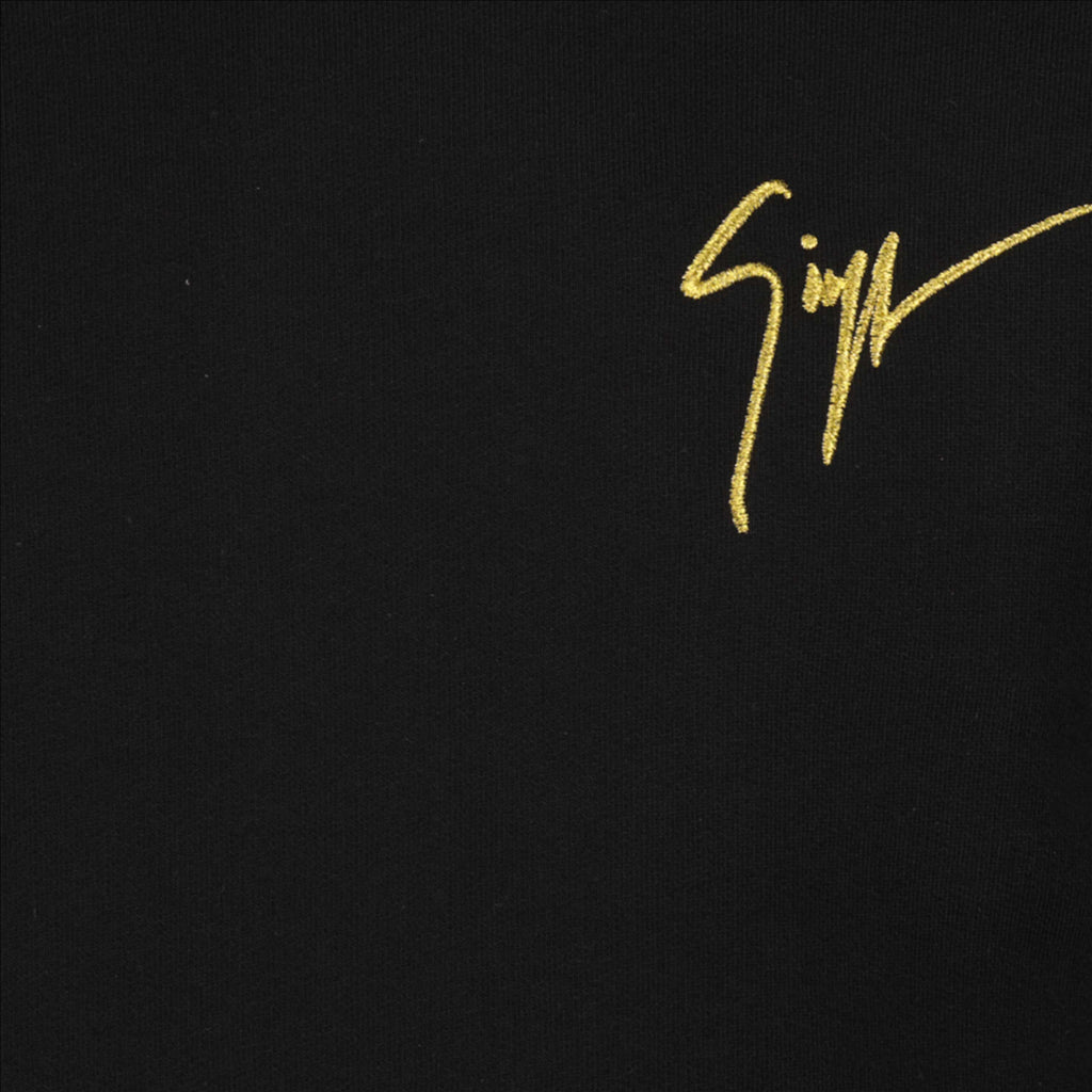 Sweatshirts Sweatshirt à logo Giuseppe Zanotti Noir Femme