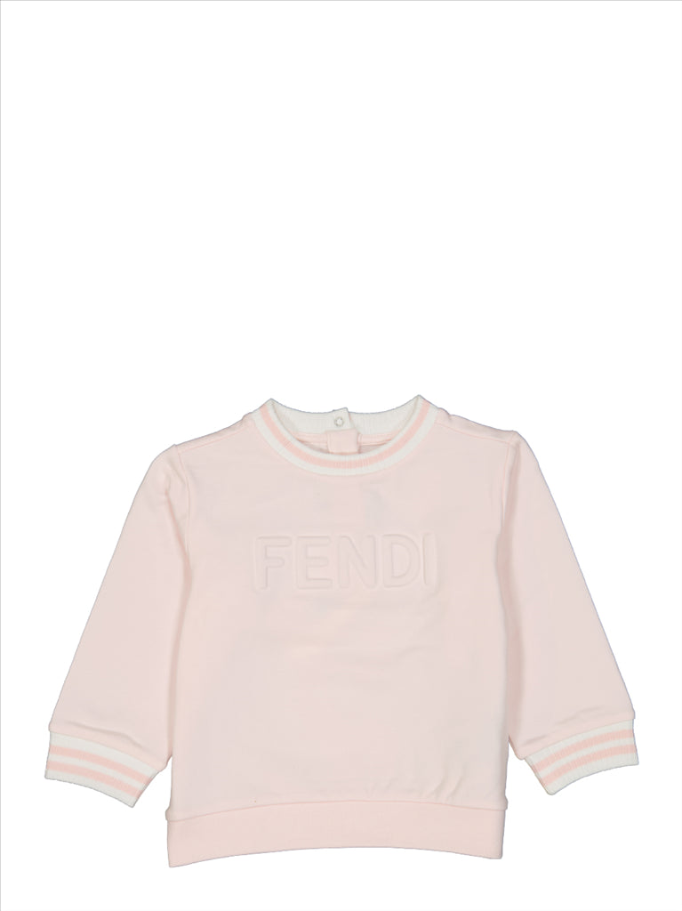 Vêtements Sweatshirt Fendi Roma Fendi Rose Enfants