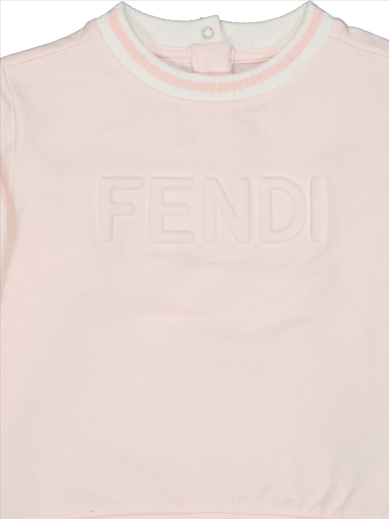 Vêtements Sweatshirt Fendi Roma Fendi Rose Enfants