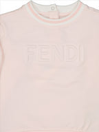 Vêtements Sweatshirt Fendi Roma Fendi Rose Enfants
