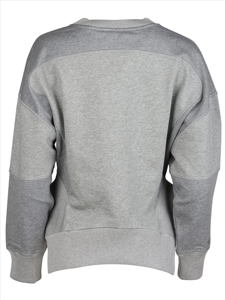 Sweatshirts Sweatshirt à logo Seal Alexander McQueen Gris Femme