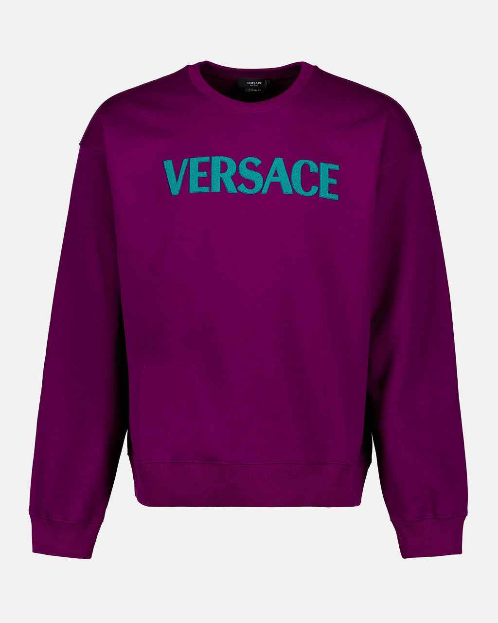 T-shirts Logo sweatshirt Versace Purple Man