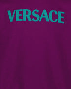 T-shirts Logo sweatshirt Versace Purple Man