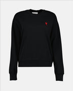 Sweatshirts Sweatshirt Ami de coeur Ami PARIS Noir Unisexe