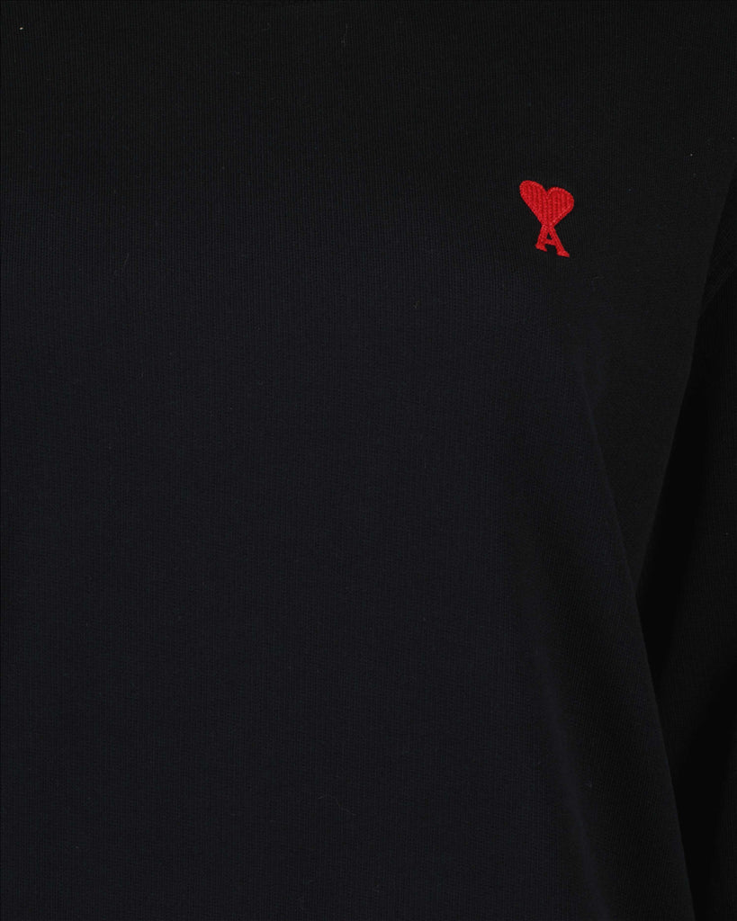 Sweatshirts Sweatshirt Ami de coeur Ami PARIS Noir Unisexe