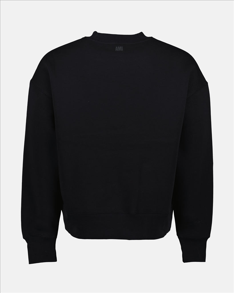 Sweatshirts Sweatshirt Ami de Coeur Ami PARIS Noir Unisexe