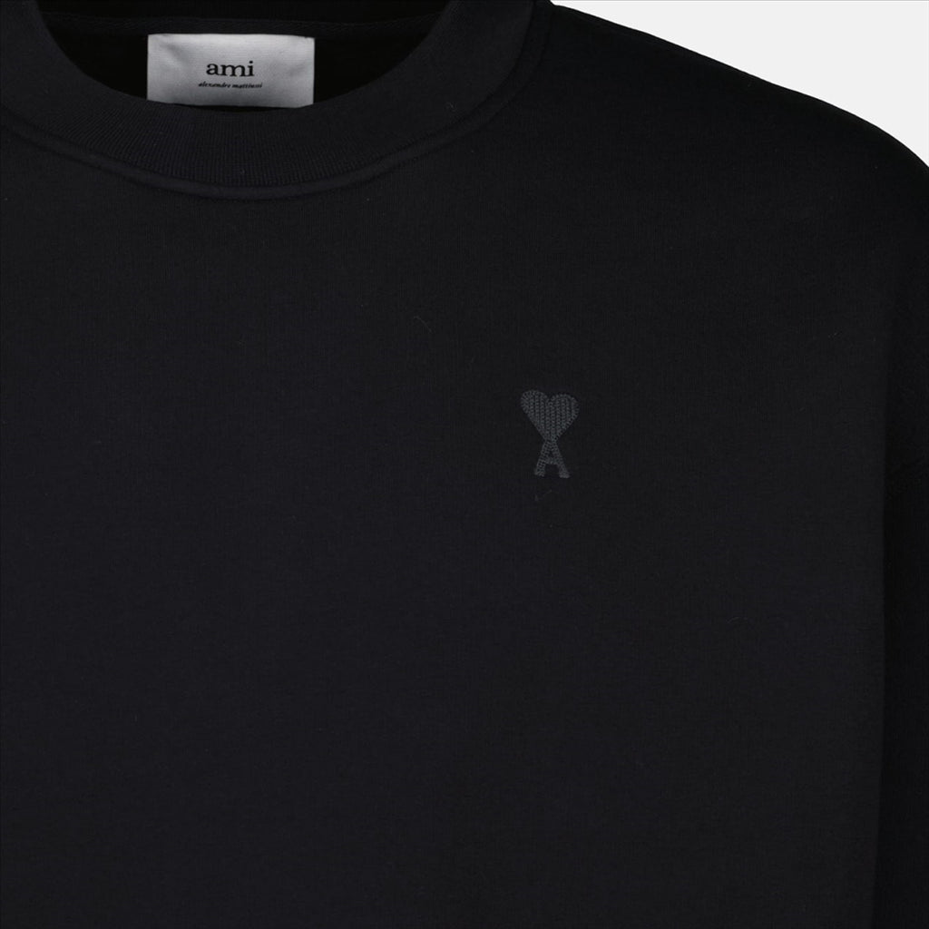 Sweatshirts Sweatshirt Ami de Coeur Ami PARIS Noir Unisexe