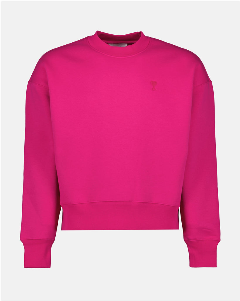 Sweatshirts Sweatshirt Ami de Coeur Ami PARIS Rose Unisexe