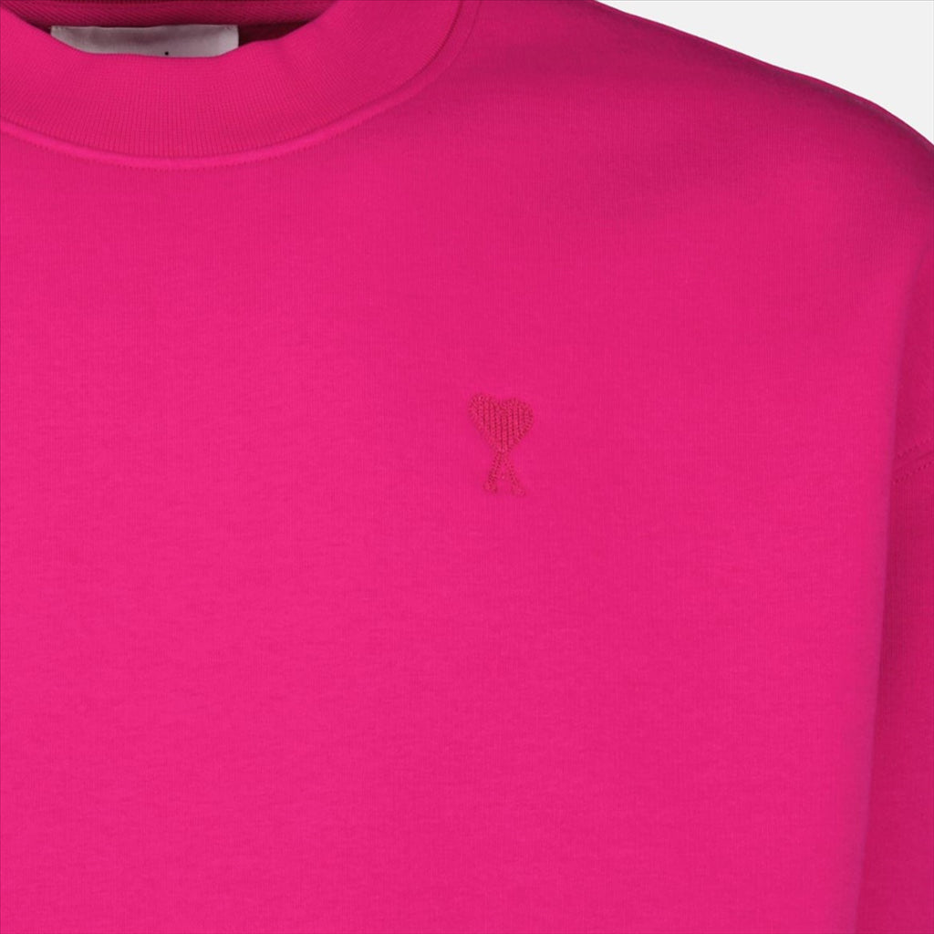 Sweatshirts Sweatshirt Ami de Coeur Ami PARIS Rose Unisexe