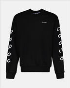 Sweatshirts Arrow sweatshirt Off-White Black Man