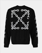 Sweatshirts Arrow sweatshirt Off-White Black Man