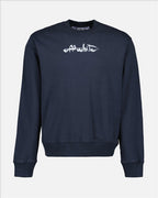 Sweatshirts Sweatshirt Arrow Off-White Bleu Homme