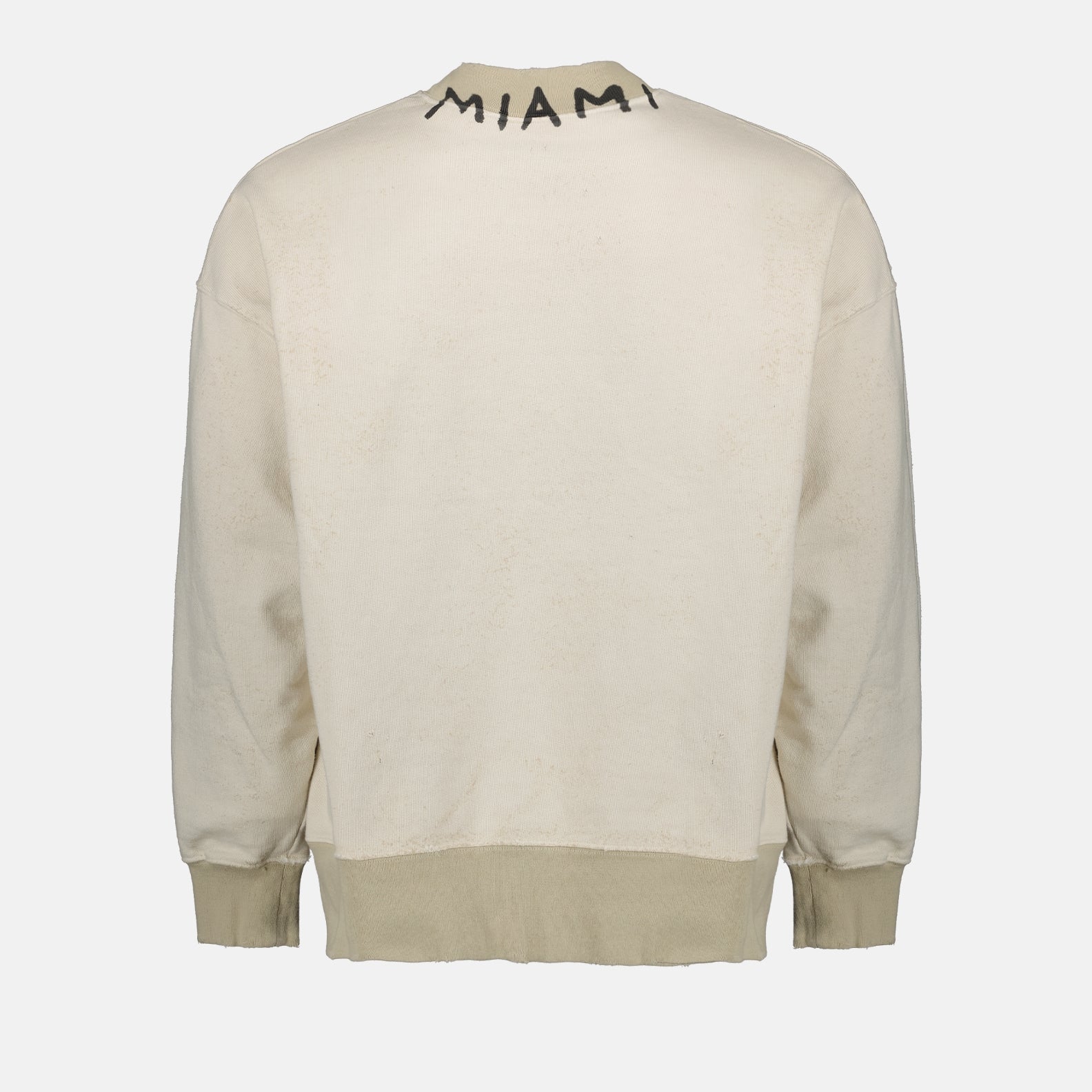 Maglieria Sweatshirt à logo Palm Angels Beige Homme