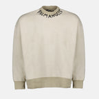 Maglieria Sweatshirt à logo Palm Angels Beige Homme