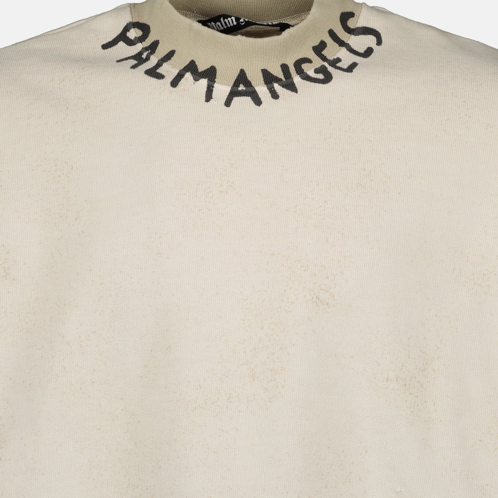Maglieria Sweatshirt à logo Palm Angels Beige Homme