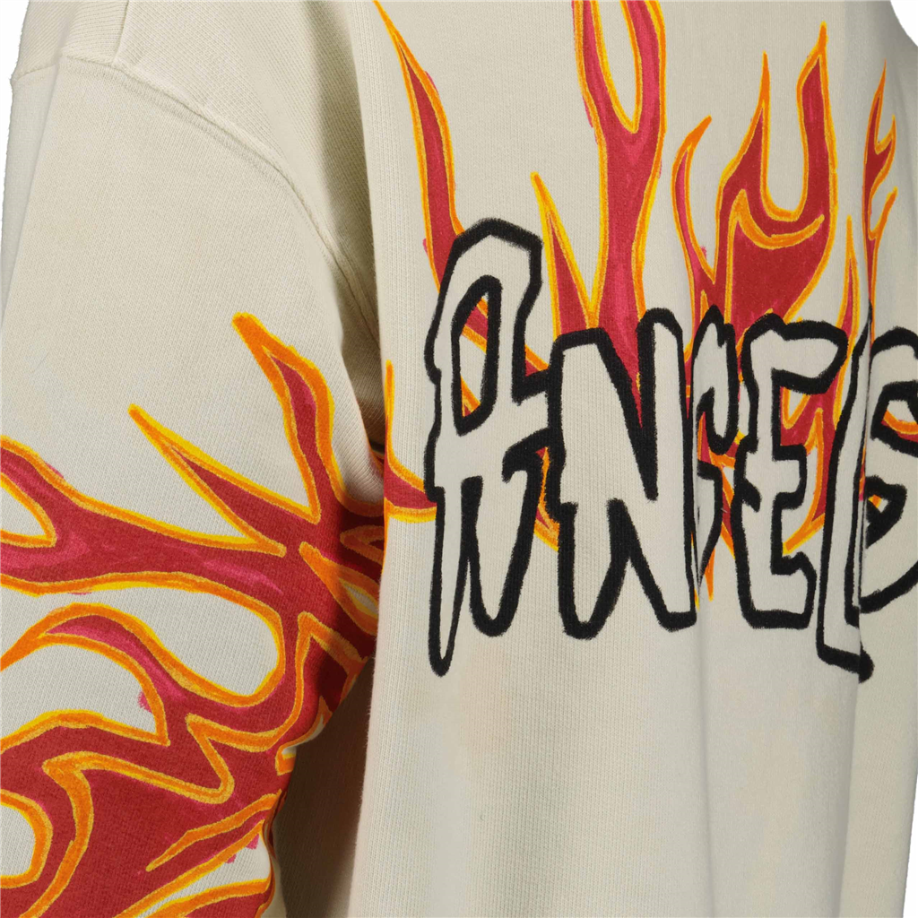 Sweatshirt Graffiti Flames Palm Angels pour Homme | myCompañero.com