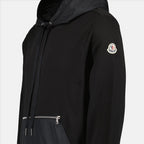 Sweatshirts Sweatshirt bi-matière Moncler Noir Homme