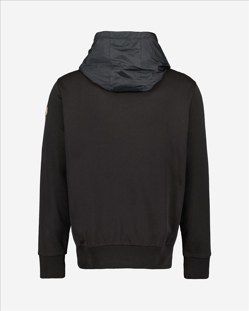 Sweatshirts Sweatshirt bi-matière Moncler Noir Homme