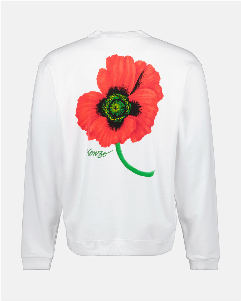 Sweatshirts Signature Sweatshirt Kenzo White Man
