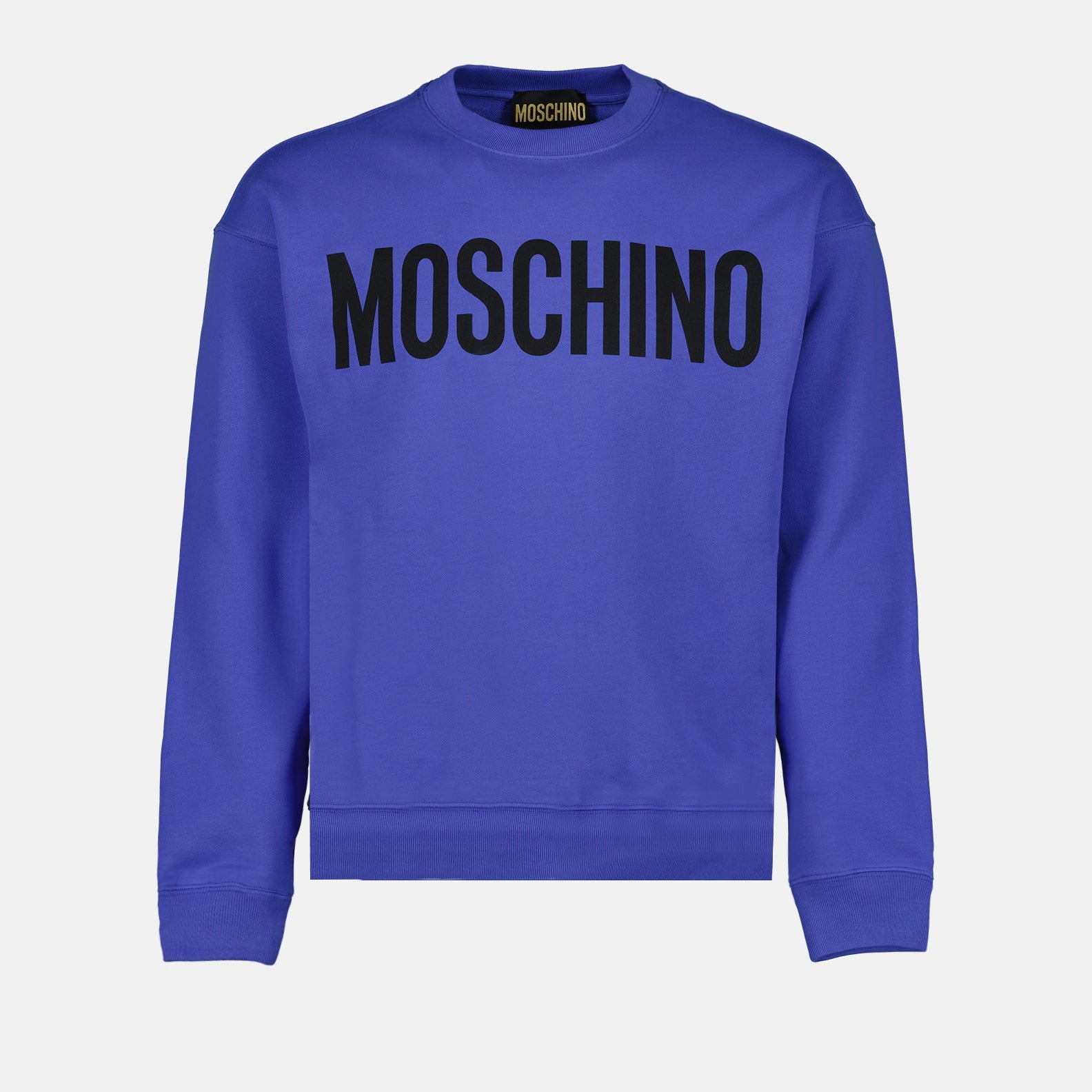 Sweatshirts Sweatshirt à logo Moschino Bleu Homme