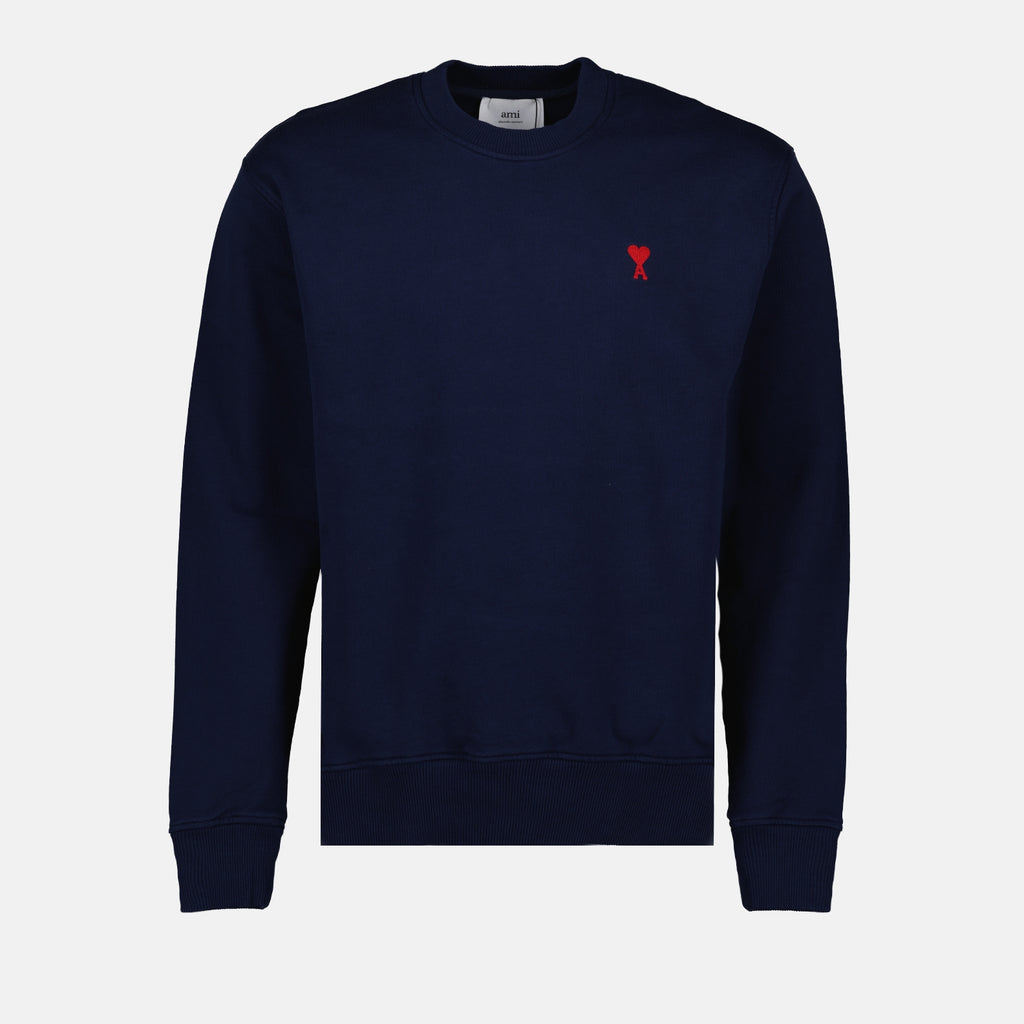 Sweatshirts Sweatshirt Ami de Coeur Ami PARIS Bleu Unisexe