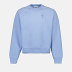 Sweatshirts Heart Friend Sweatshirt Ami PARIS Blue Unisex