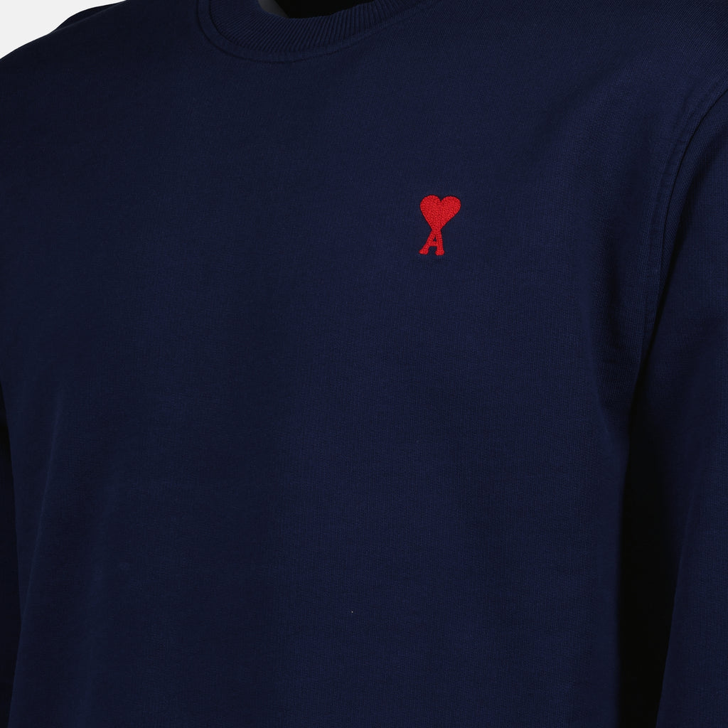 Sweatshirts Sweatshirt Ami de Coeur Ami PARIS Bleu Unisexe