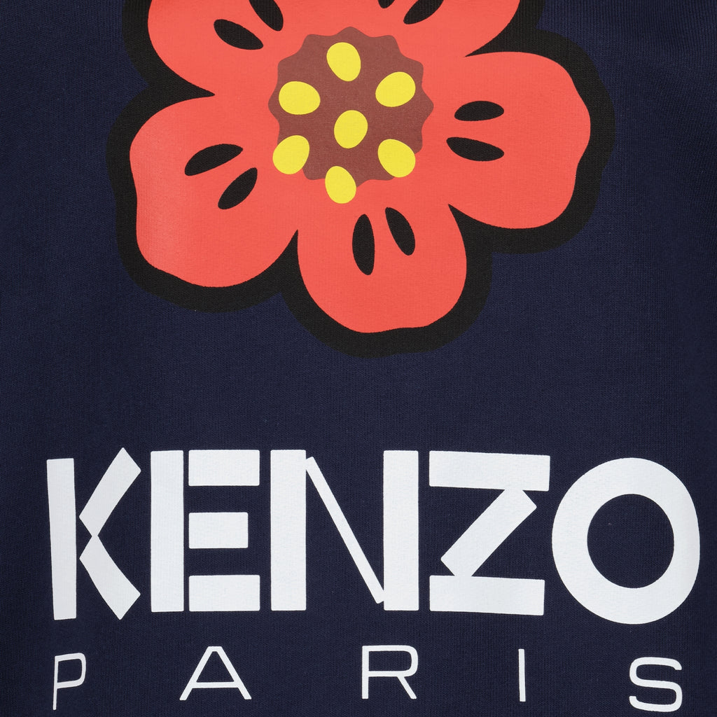 Sweatshirts Sweatshirt Boke Flower Kenzo Bleu Femme