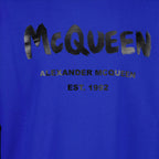 Sweatshirts Graffiti sweatshirt Alexander McQueen Blue Man