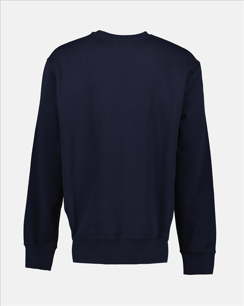 T-shirts Sweatshirt imprimé Alexander McQueen Bleu Homme