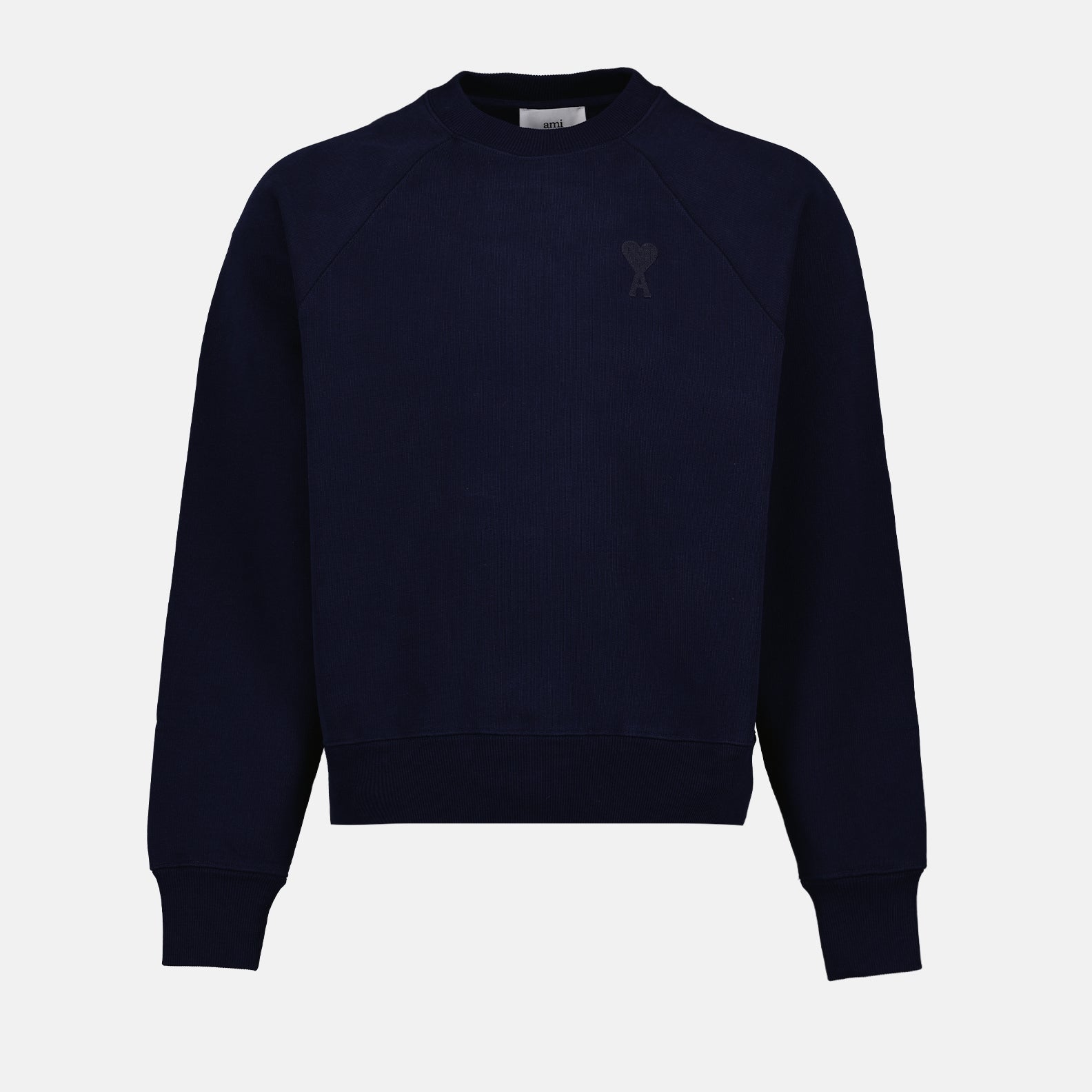 Sweatshirts Sweatshirt à logo Ami PARIS Bleu Unisexe