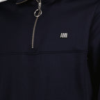 Sweatshirts Sweatshirt zippé Ami PARIS Bleu Homme