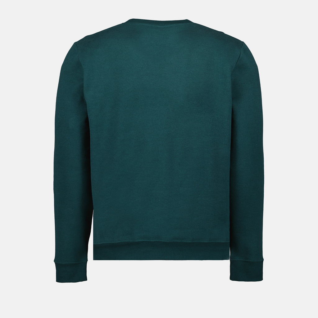 Sweatshirts Sweatshirt brodé Saint Laurent Vert Homme