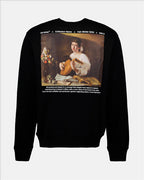 Felpe Sweatshirt Caravaggio Off-White Nero Homme
