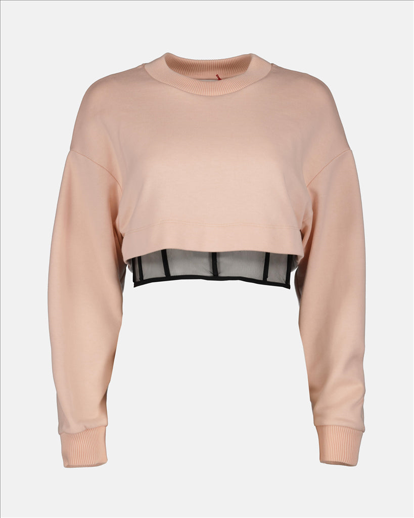 Sweatshirts Sweatshirt corset Alexander McQueen Rose Femme
