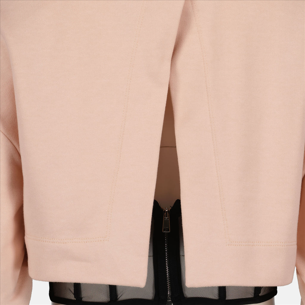 Sweatshirts Sweatshirt corset Alexander McQueen Rose Femme