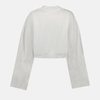 Sweatshirts Sweatshirt crop Off-White Blanc Femme