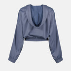 Sweatshirts Sweatshirt cropped Fendi Blau Femme