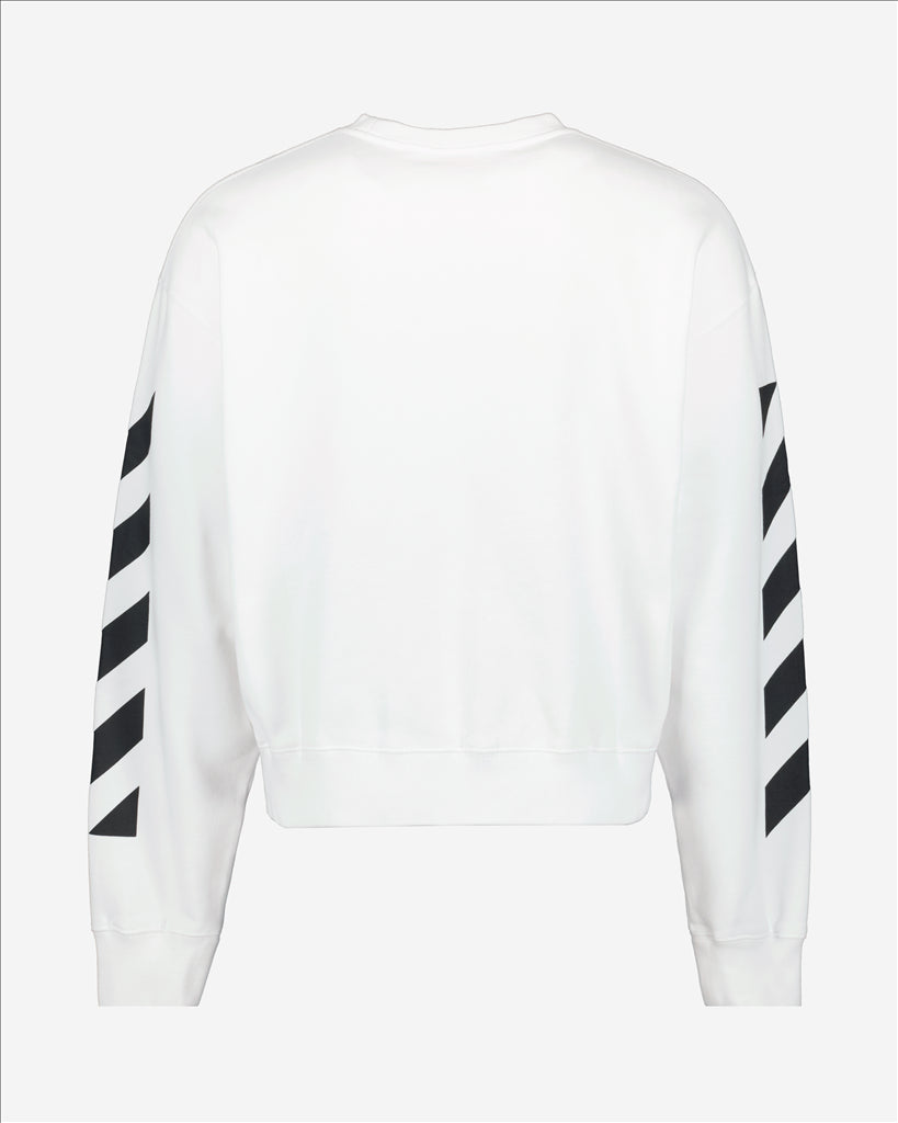 Sweatshirts Sweatshirt Diag Off-White Blanc Homme