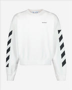 Sweatshirts Sweatshirt Diag Off-White Blanc Homme